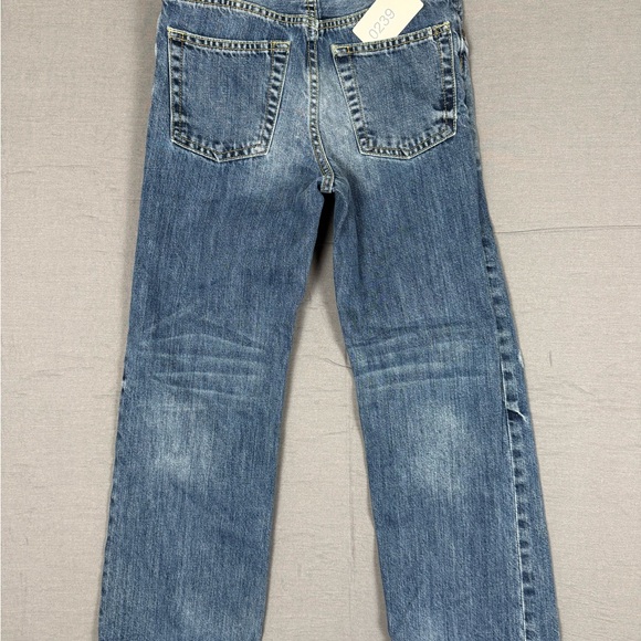 GAP Blue Straight-Leg Jeans with Distressed Details #239 / B6 - Picture 2 of 9